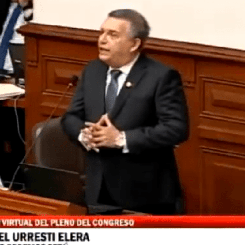 Urresti señaló que en el Congreso algunos "no salen del closet"