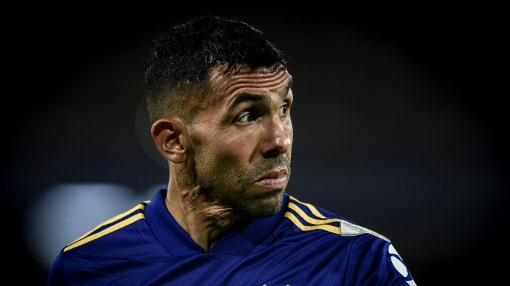 Foto de Carlos Tevez, jugador de Boca.