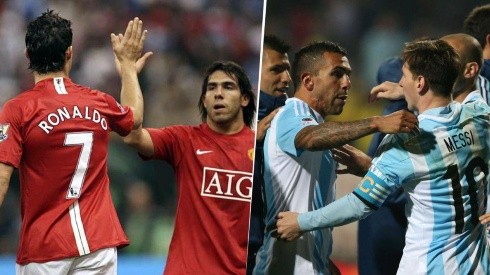 Messi y Cristiano juntos: el equipo que quiere Tevez para su despedida
