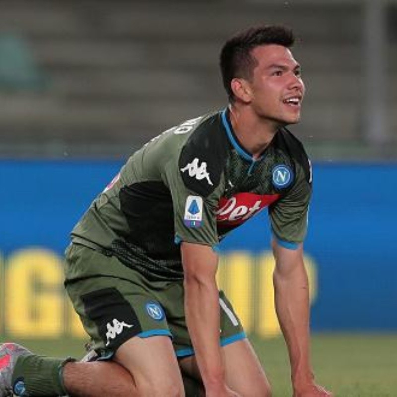 Hirving Lozano y el Napoles quieren escalar en la Serie A