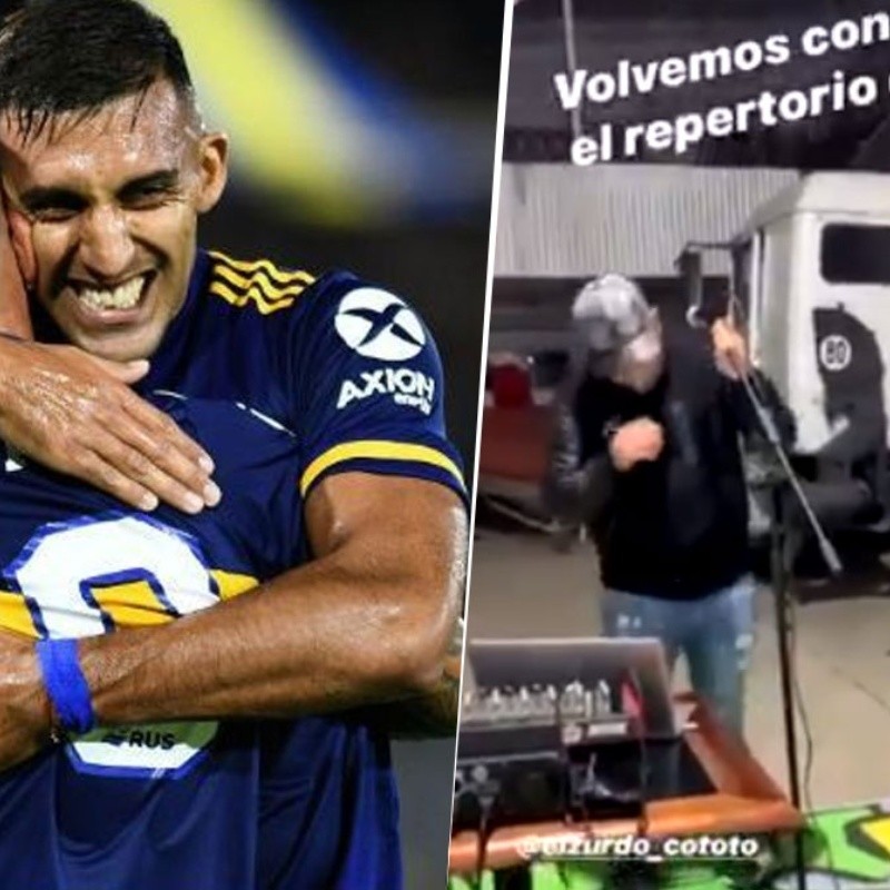 Justo en la nostalgia: el videazo de Tevez que subió Wanchope a Instagram