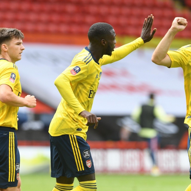 Arsenal le ganó al Sheffield en el 91' y se metió en semifinales de la FA Cup