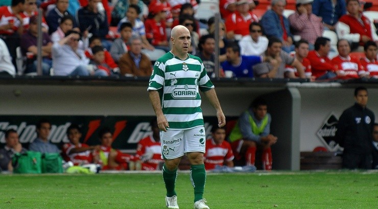 El Pony, en sus últimos años como jugador de Santos (Getty Images).