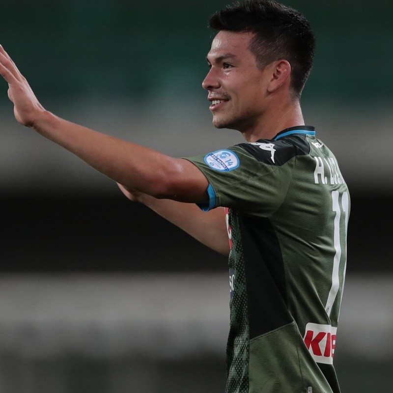 ¿Se muda? Hirving Lozano está en la mira de un grande italiano