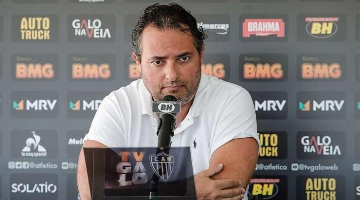 Alexandre Mattos deve, nos próximos dias, formalizar terceira proposta ao Talleres para trazer Nahuel Bustos (Foto: Bruno Cantinoi/Atlético)