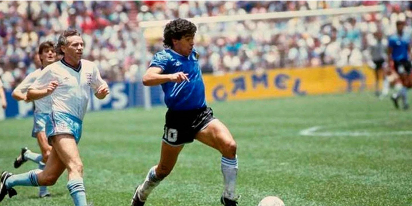 ¿A qué velocidad corrió Maradona en el Gol del Siglo? | Bolavip