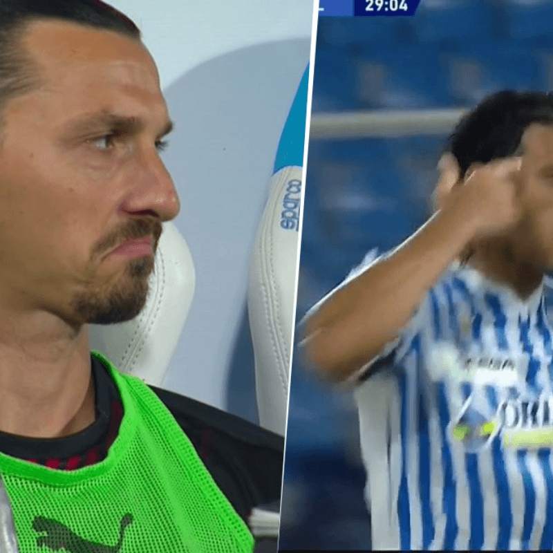 Hasta a Zlatan le gustó: el infernal gol de Floccari en SPAL-Milan