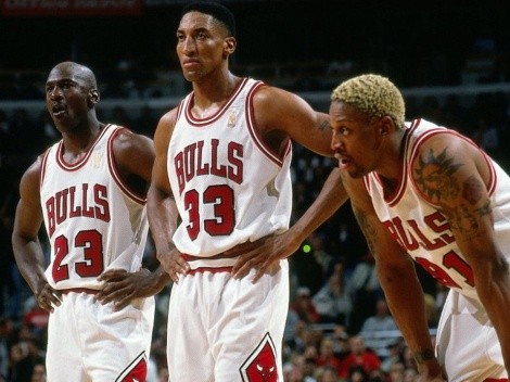 Dennis Rodman 1997 NBA Finals Championship Clinching Game