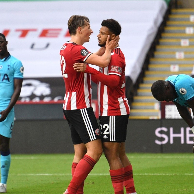 Duro golpe para el Tottenham: Sheffield United lo derrotó por 3-1