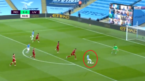 Qué golazo: el City tocó rápido y Foden le metió el 3-0 al Liverpool