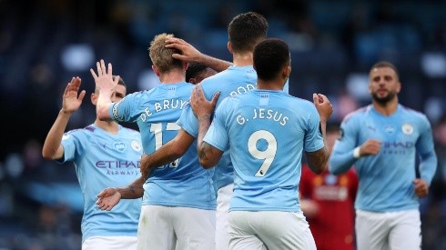 El equipo de Guardiola goleó al de Klopp por 4 a 0 (Foto: Getty)