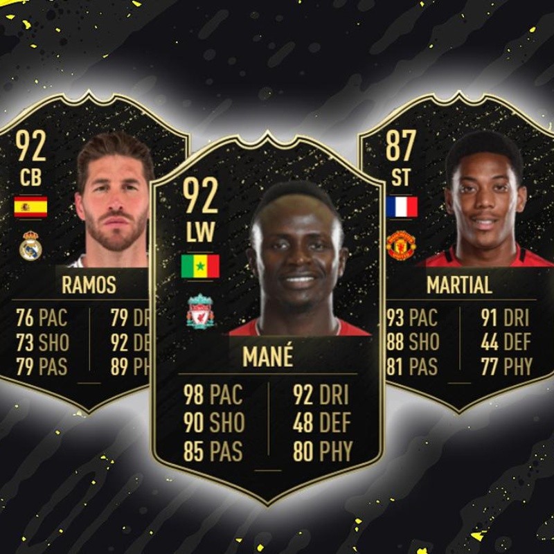 Sergio Ramos y Mané lideran el nuevo TOTW en el Ultimate Team del FIFA 20