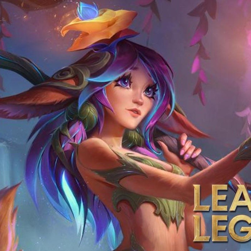 Se filtra el posible Splash Art de Lillia, la nueva campeona de League of Legends