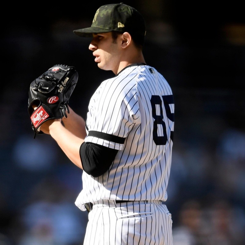 Luis Cessa, mexicano de los Yankees, dio positivo de coronavirus