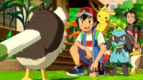 Ash captura un inesperado compañero en el anime de Pokémon