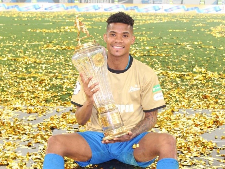 Wilmar Barrios, campeón en Rusia con el Zenit en 2019.