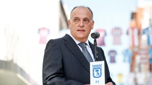 Tebas, presidente de LaLiga, habló sobre la polémica con el VAR y el Madrid