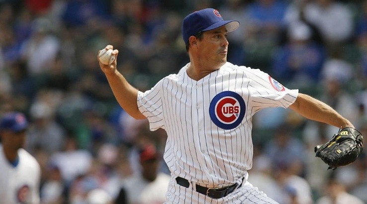 Maddux was inducted to the Hall of Fame in 2014. (Getty)