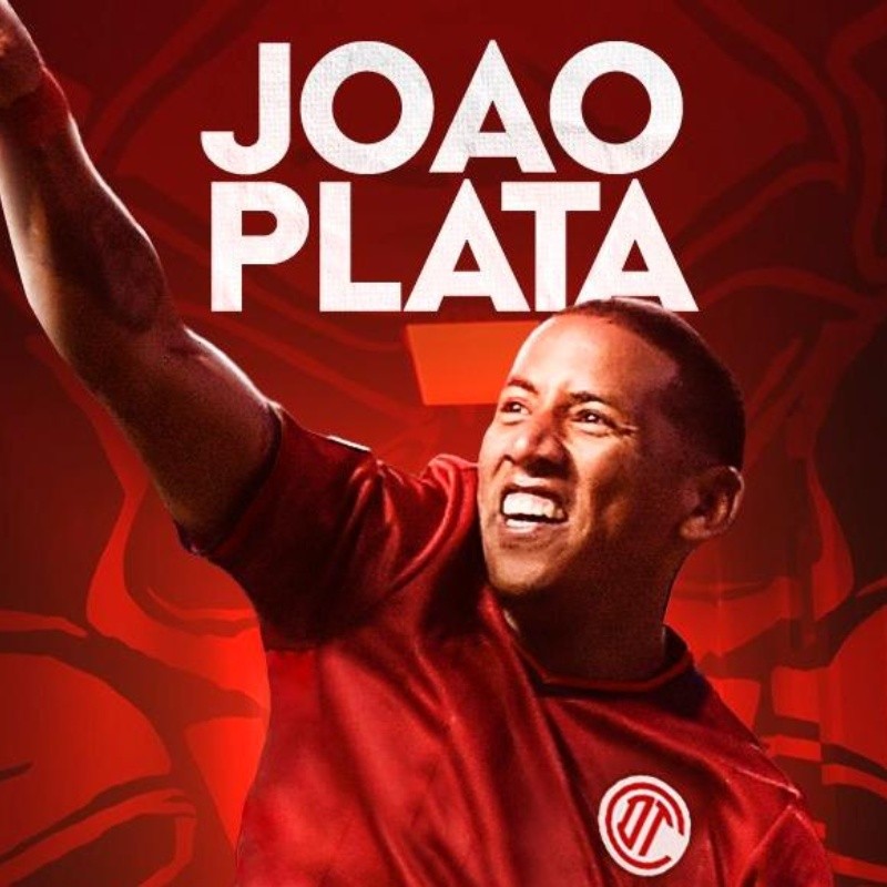 Oficial: Toluca presentó a Joao Plata