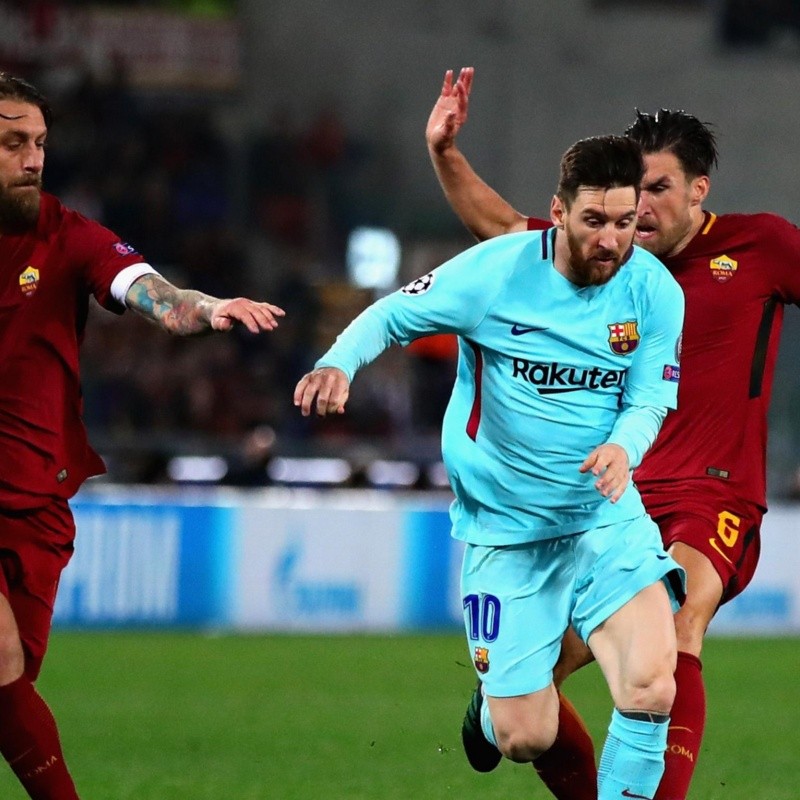 El mensaje de De Rossi a los que le dicen pechofrío a Messi