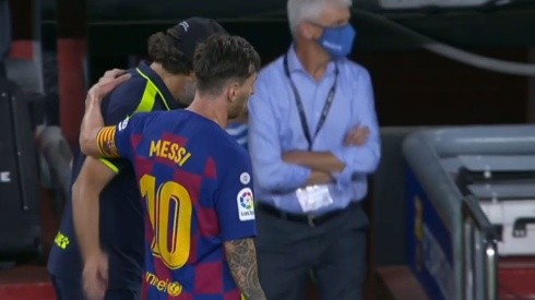 Entendió todo: el gesto de Messi apenas terminó el partido y Espanyol descendió