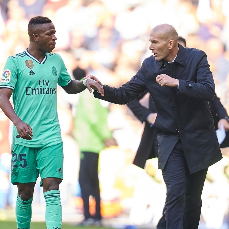 Zidane tiene cuatro bajas y el test de COVID-19 de Vinicius "salió mal"