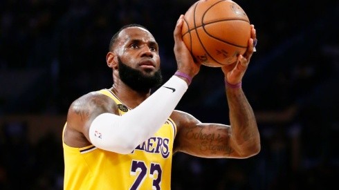 LeBron James of Los Angeles Lakers (Getty).
