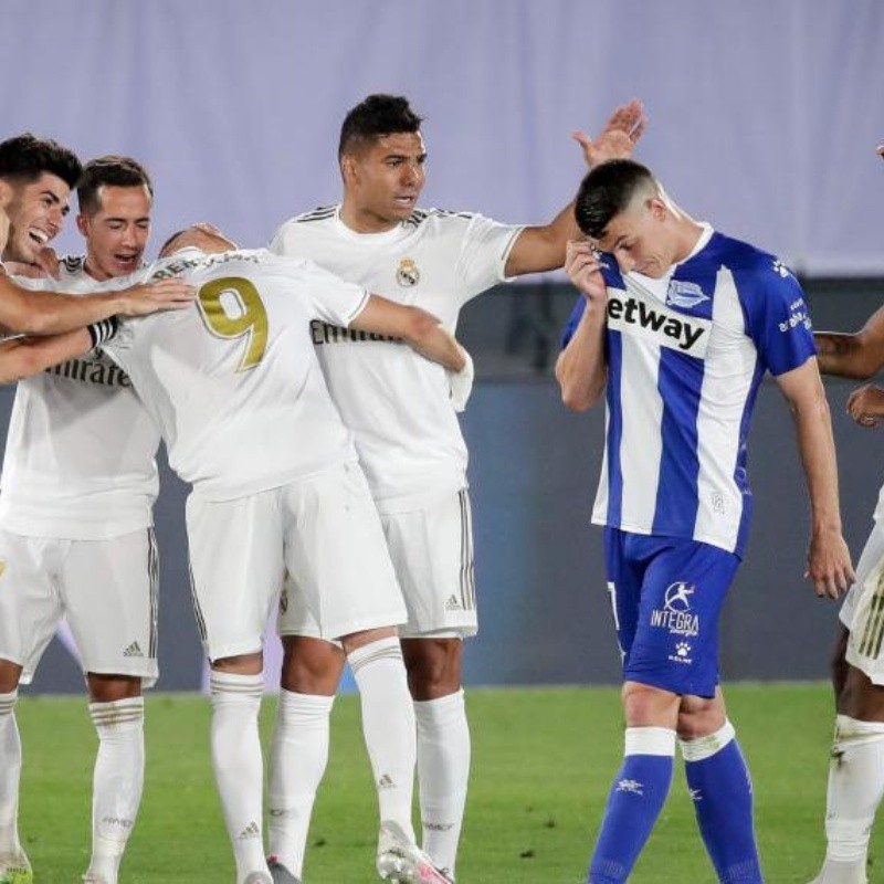 Real Madrid tuvo un nuevo penal a favor, pero sigue intratable: 2-0 al Alavés