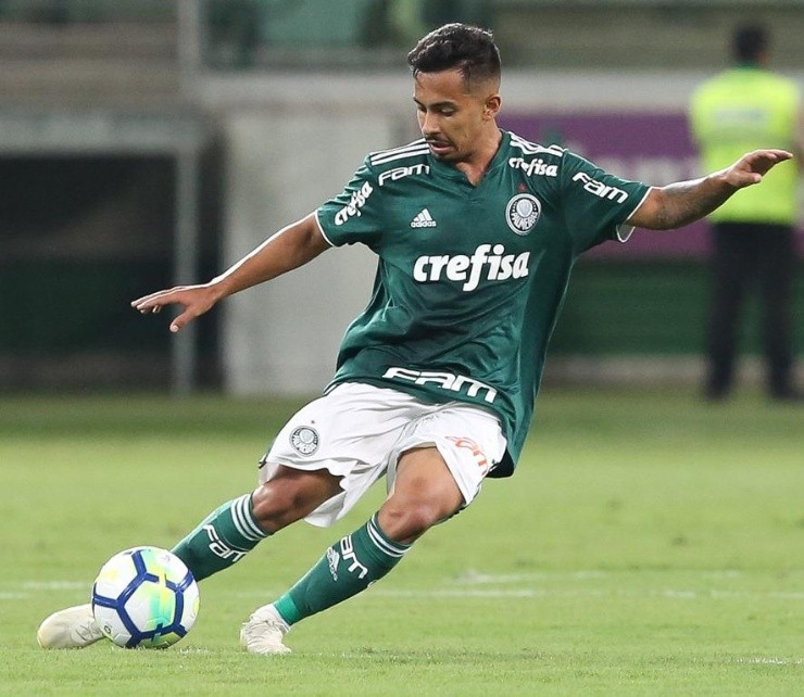 Alan Guimarães pode ganhar uma oportunidade com Vanderlei Luxemburgo. Foto: César Grecco/ Agência Palmeiras