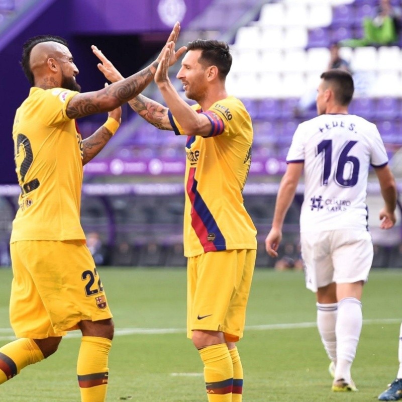 Barcelona juega cada vez peor: hoy sufrió contra Valladolid y ganó 1-0