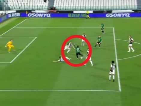 Una fiera total: Duván Zapata le rompió el arco a la Juventus en la Serie A