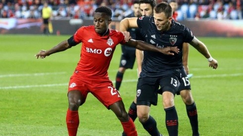 D.C. United y Toronto FC jugaban este domingo por el torneo 'MLS is Back' (Getty Images)