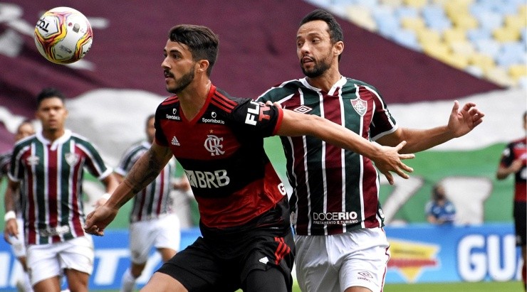 Após primeiro tempo abaixo da média, Nenê melhorou e ajudou o Fluminense a igualar as ações no Fla-Flu (Foto: MAILSON SANTANA/FLUMINENSE)