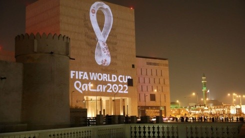 The Official Emblem of the FIFA World Cup Qatar 2022 (Getty).