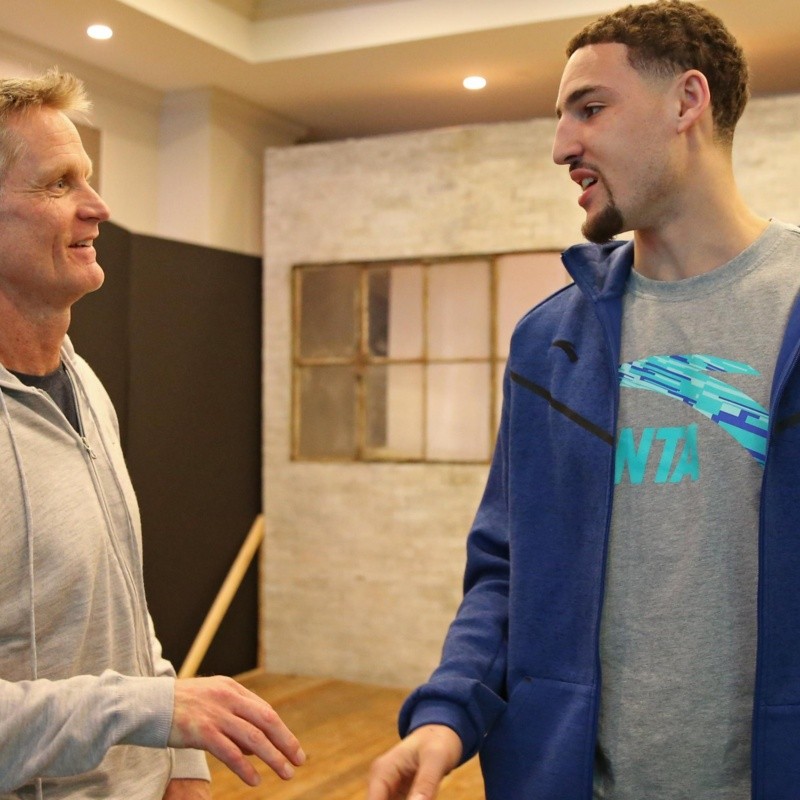 Steve Kerr dio detalles sobre la recuperación de Klay Thompson