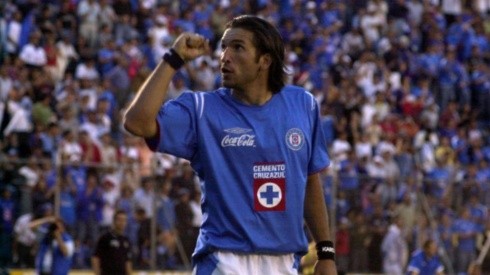 Kikin Fonseca en su etapa con Cruz Azul