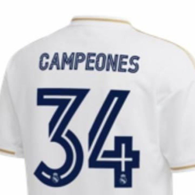 Puede salir muy caro: por error, el Real Madrid puso a la venta la camiseta de campeón