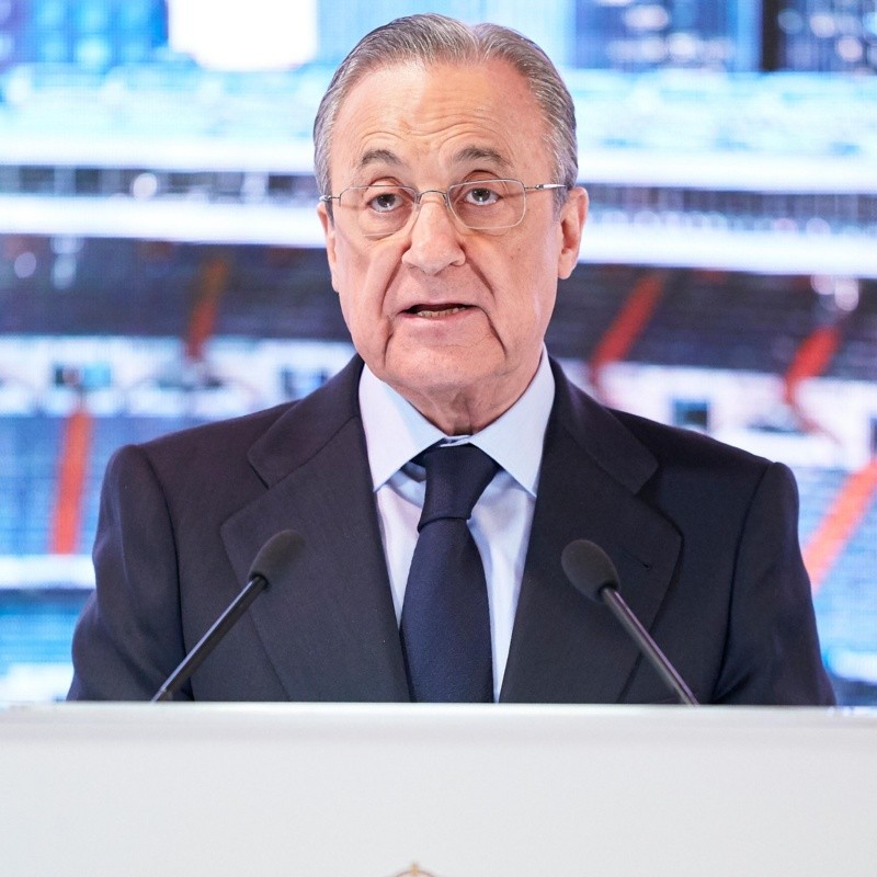 Florentino Pérez habló sobre la posible llegada de Mbappé al Real Madrid