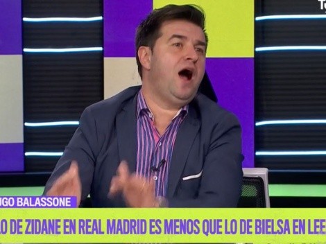Balassone: "Lo de Zidane en Real Madrid es menos que lo de Bielsa en Leeds"