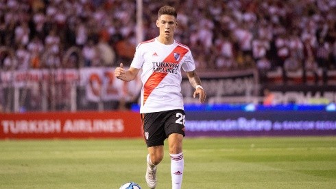 Lucas Martínez Quarta durante un partido de River.