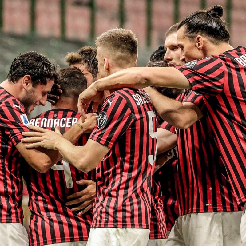 Milan volvió con todo: le hizo cinco al Bolonia y está invicto