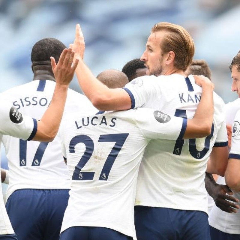 Un tiempo le alcanzó al Tottenham para dejar sin chances al Leicester