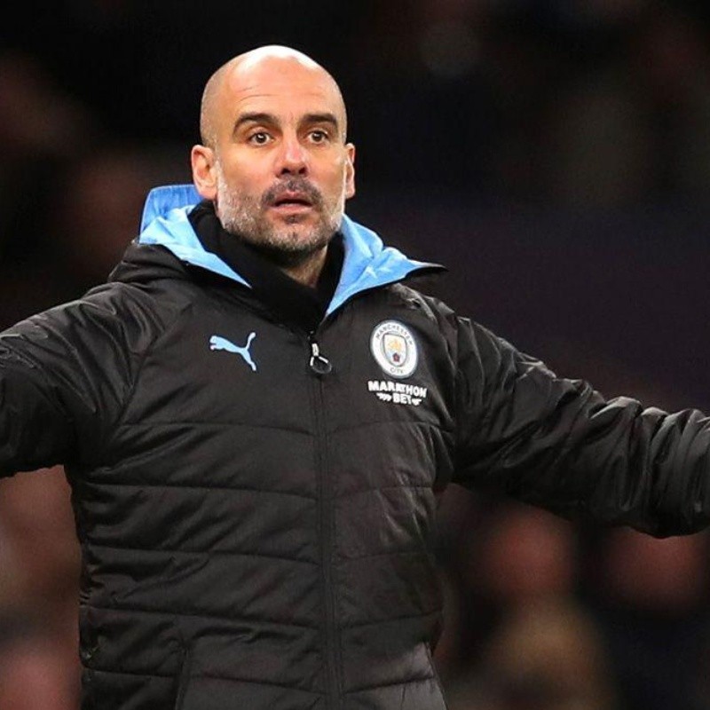 Guardiola cobra plantel do City após perder chance na FA Cup