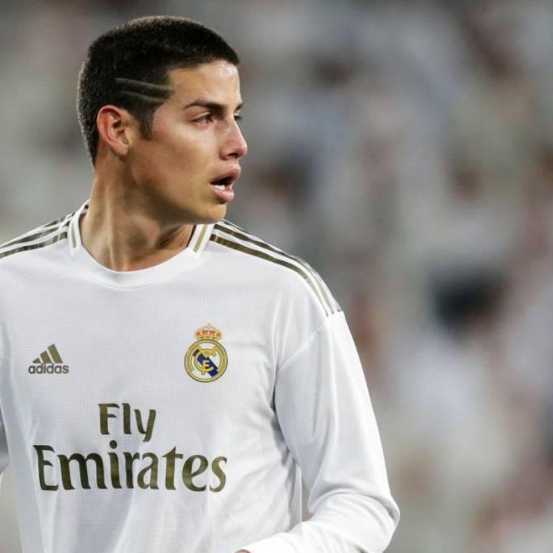 Real encaminha venda de James Rodríguez ao Manchester United