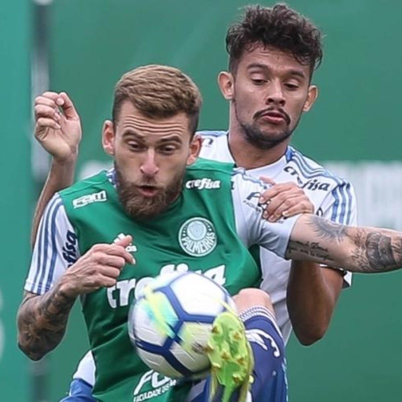 LL e Scarpa voltam aos treinos e Palmeiras ensaia escalação