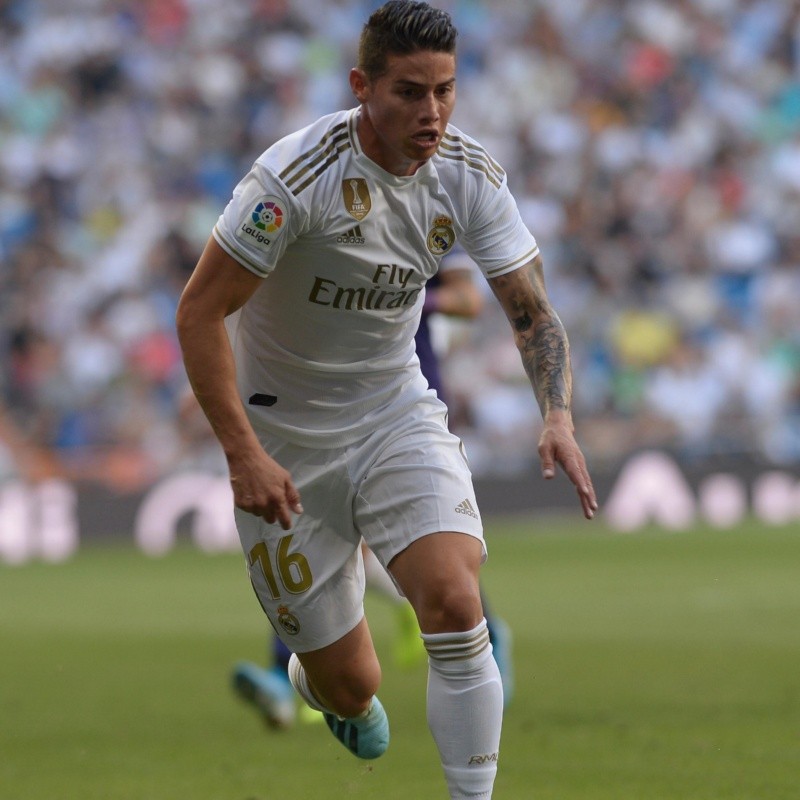 James Rodríguez ganó 80 millones de pesos por minuto jugado esta temporada