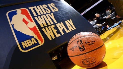 NBA logo. (Getty)