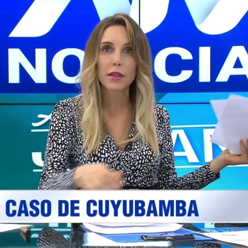 Juliana Oxenford culpó al gobierno por entrevistar a Jorge Cuyubamba