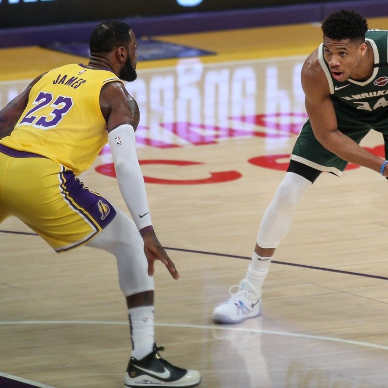 Giannis se refirió al debate con LeBron por el MVP