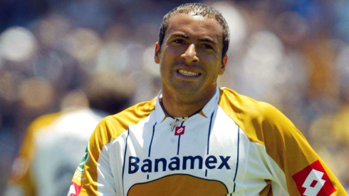 Da Silva en el 2003 con Pumas
